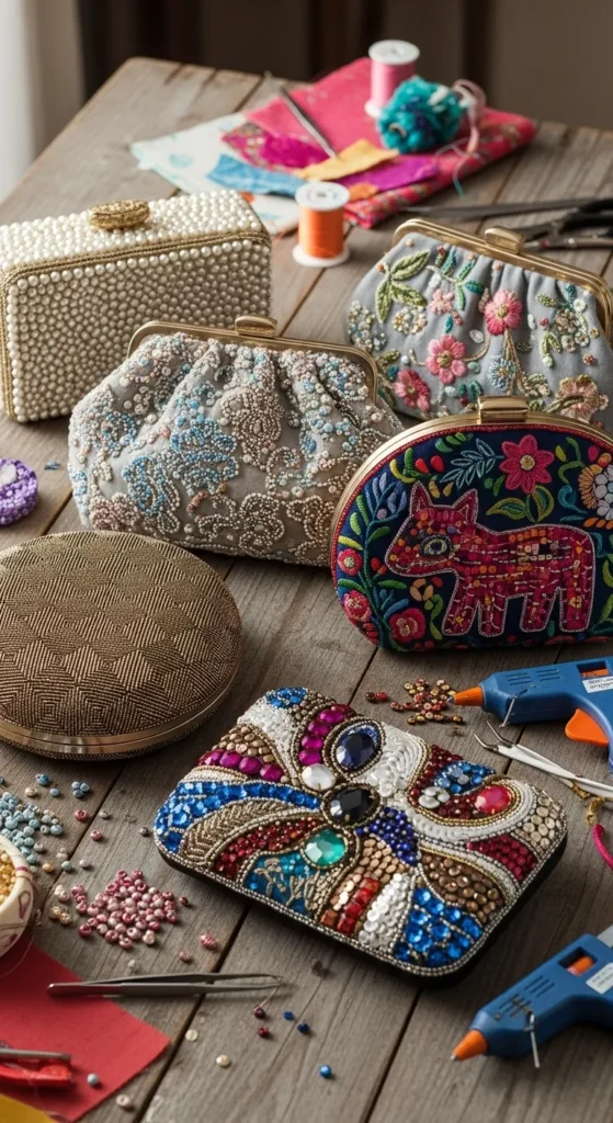 Embellished Party Clutches