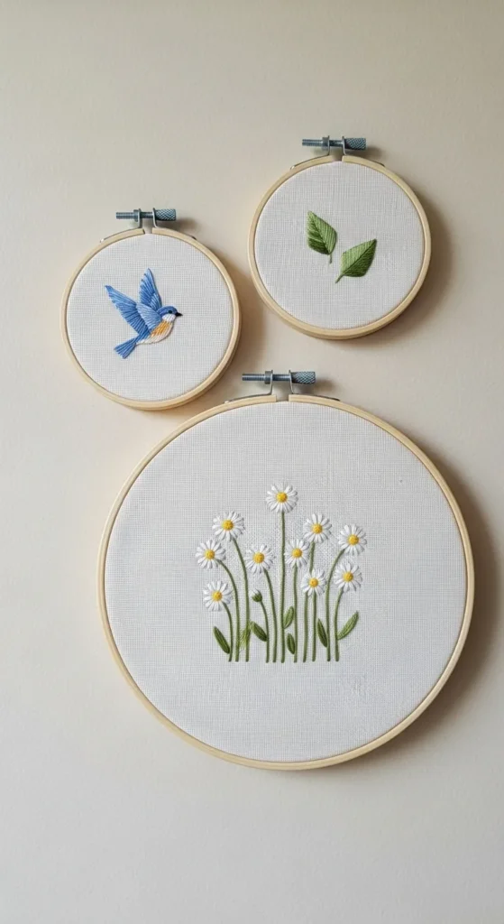 Embroidery Hoop Wall Art