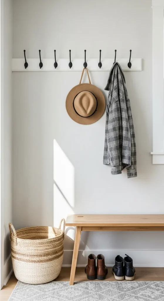 Entryway Declutter Station