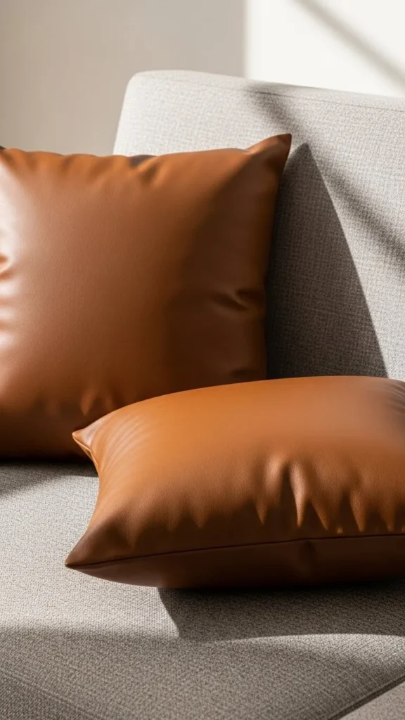 Faux Leather Accent Covers