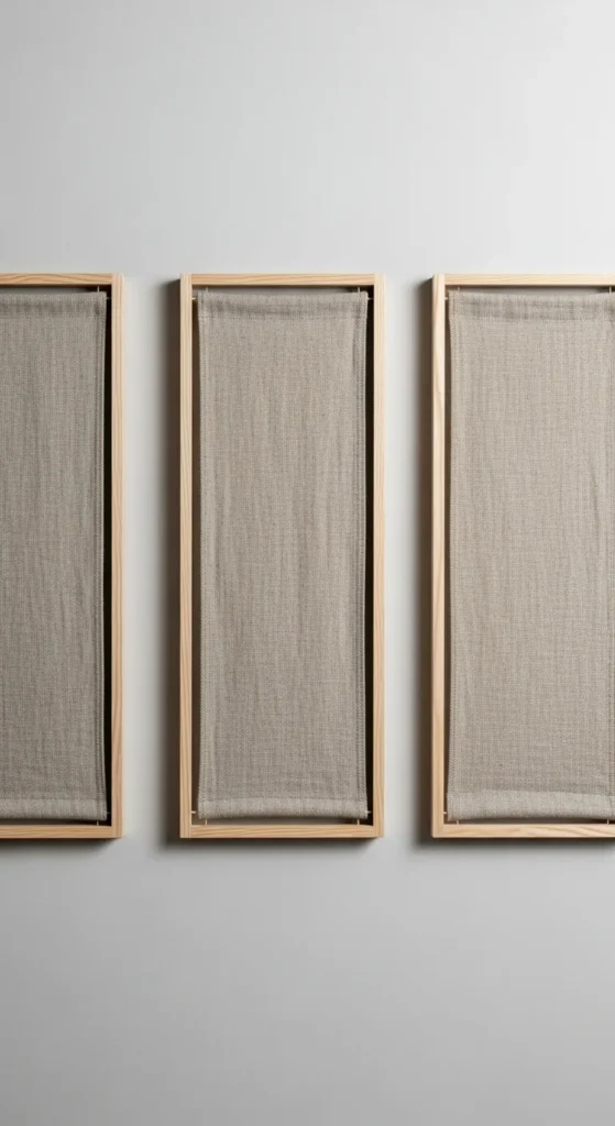 Framed Linen Panels