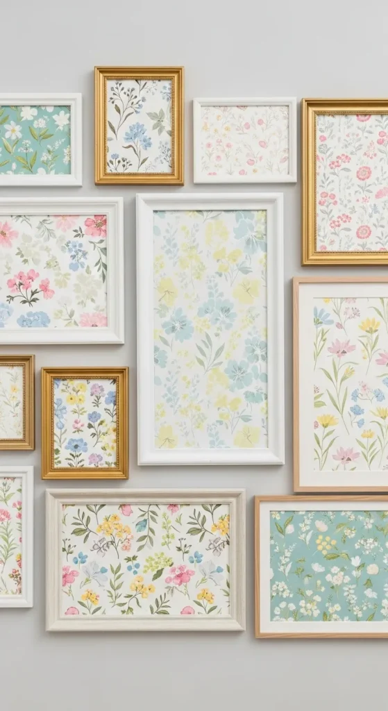 Framed Wallpaper Samples