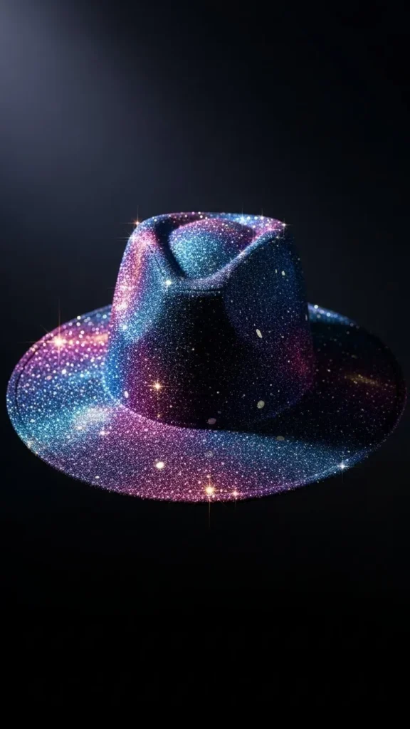 Galaxy Glitter Hat
