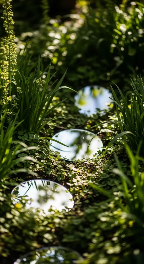 Garden Mirror Accents