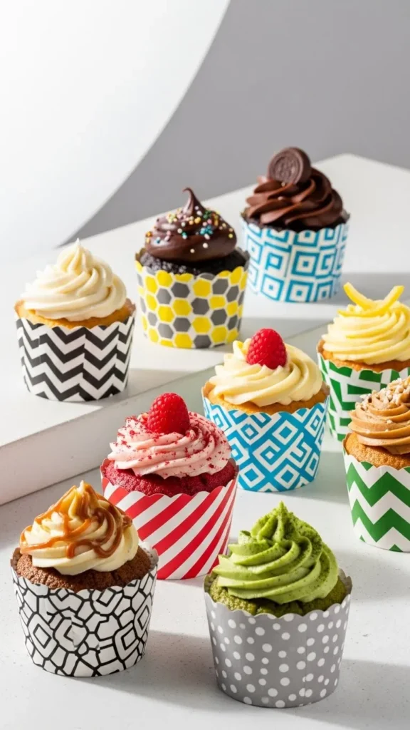 Geometric Print Liners