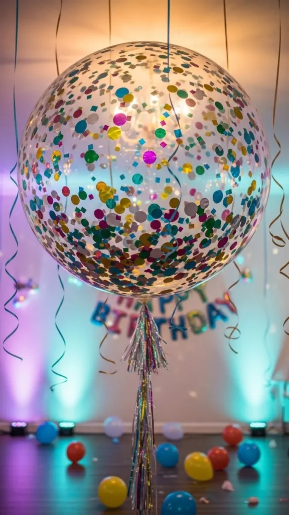 Giant Confetti Balloons