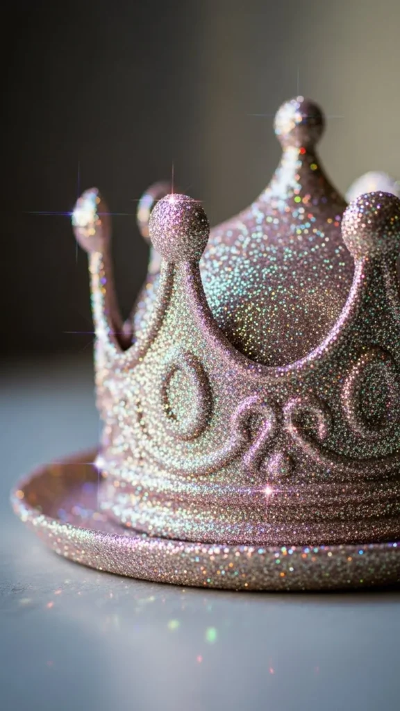 Glitter Crown Hat