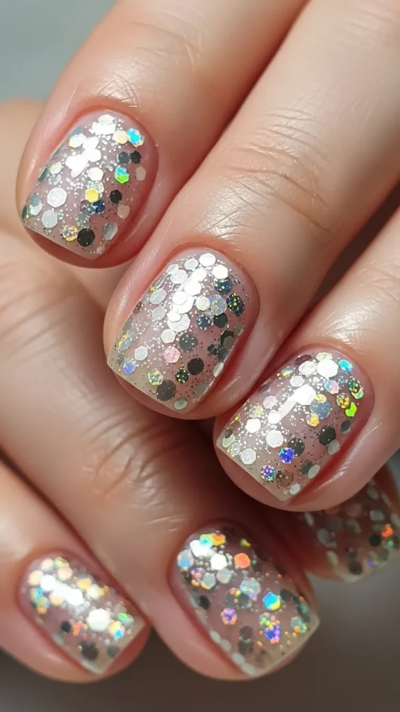Glitter Dot Confetti Decals