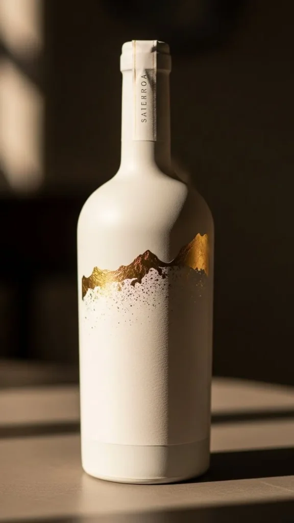 Gold Foil Accent Labels