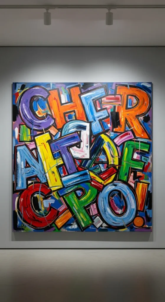 Hand-Painted Quote-Free Typography Shapes