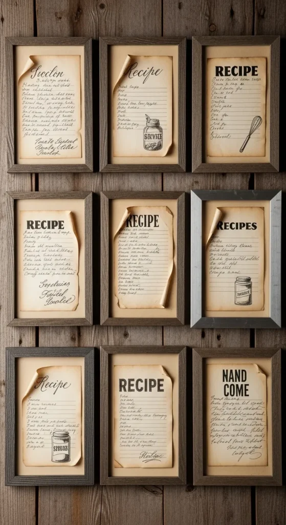 Handwritten Recipe Art