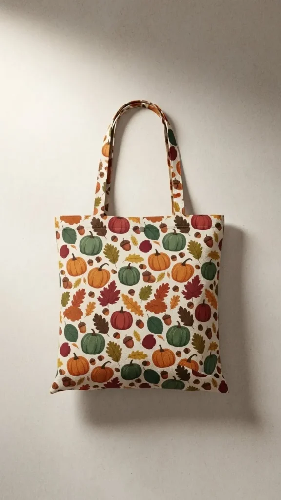 Holiday Fabric Tote
