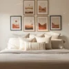 How to Decorate Above the Bed Without Overspending