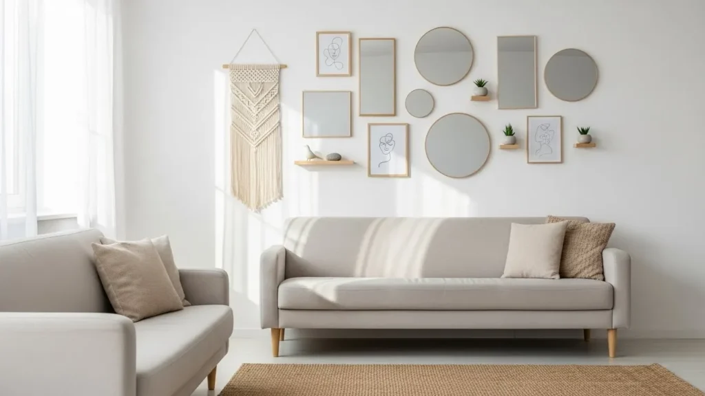 How to Decorate Blank Walls Without Expensive Art