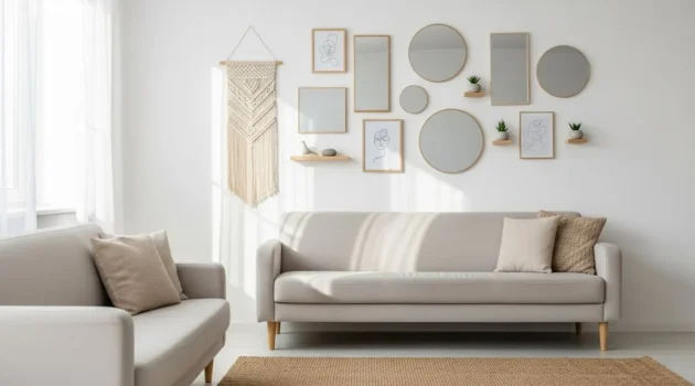 How to Decorate Blank Walls Without Expensive Art