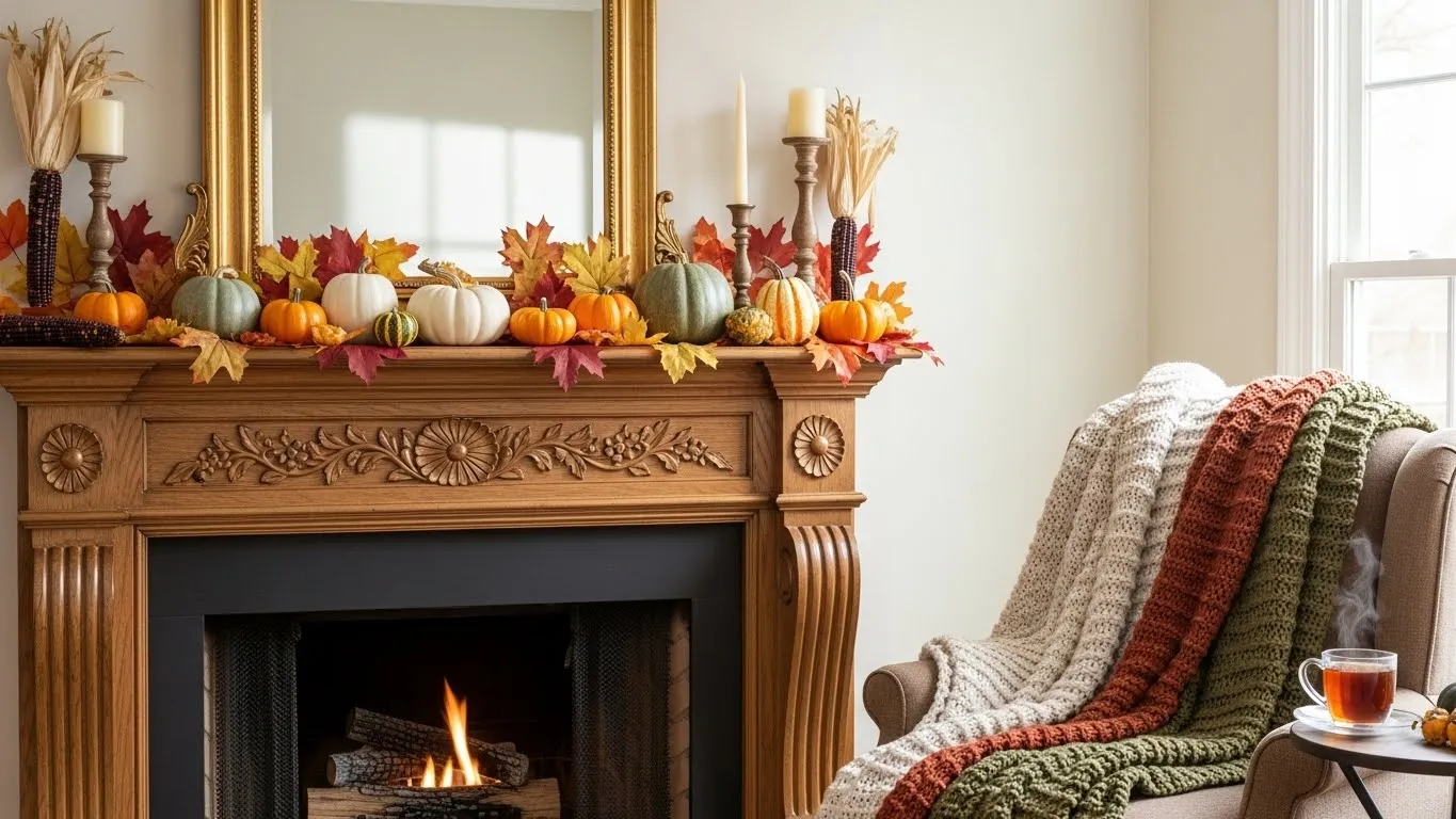 How to Decorate Fireplace Mantels for Every Season