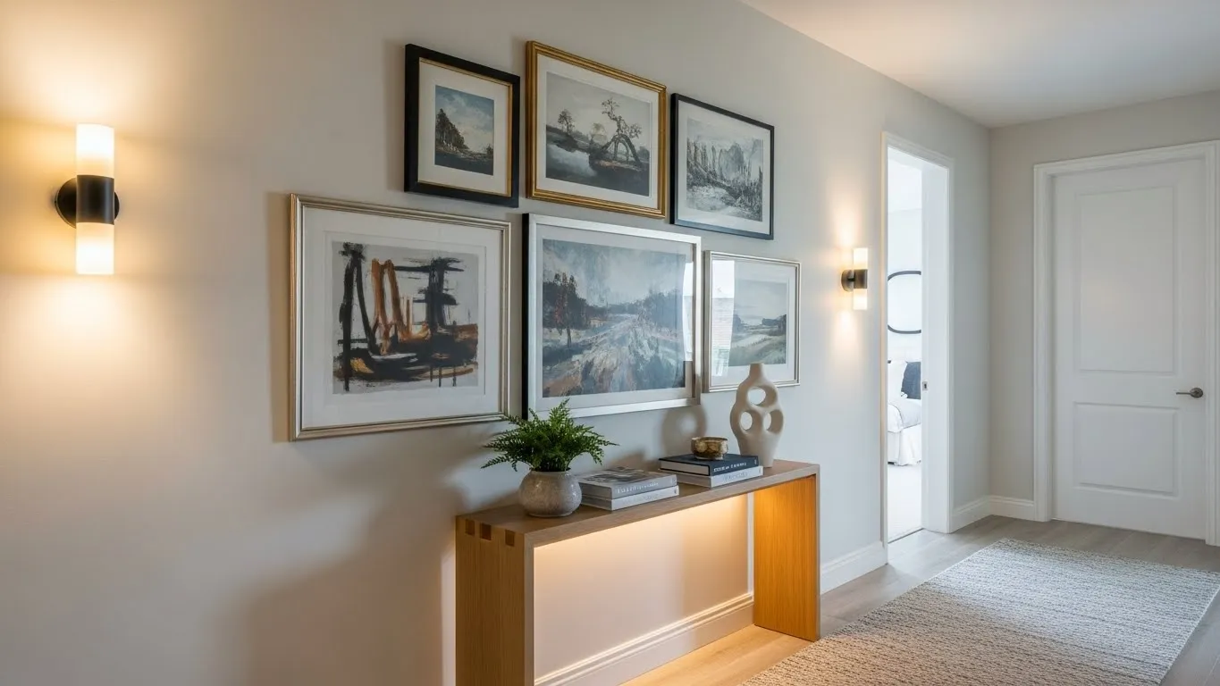 How to Decorate Hallways and Avoid Dead Space