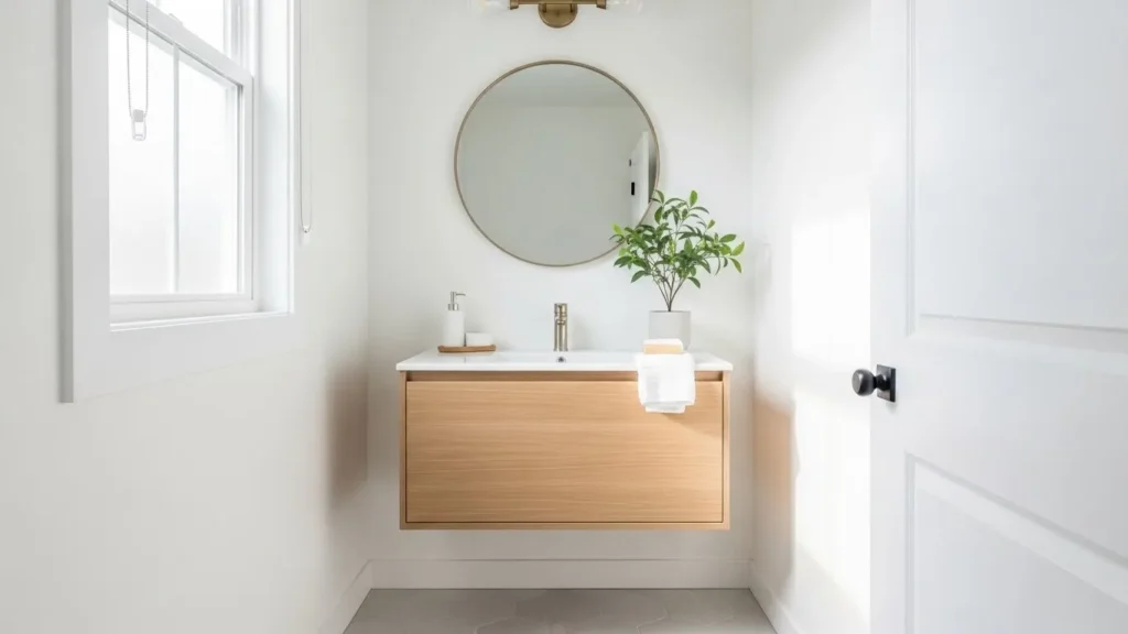 How to Decorate a Small Bathroom Without Clutter