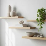 How to Style Floating Shelves Without Clutter