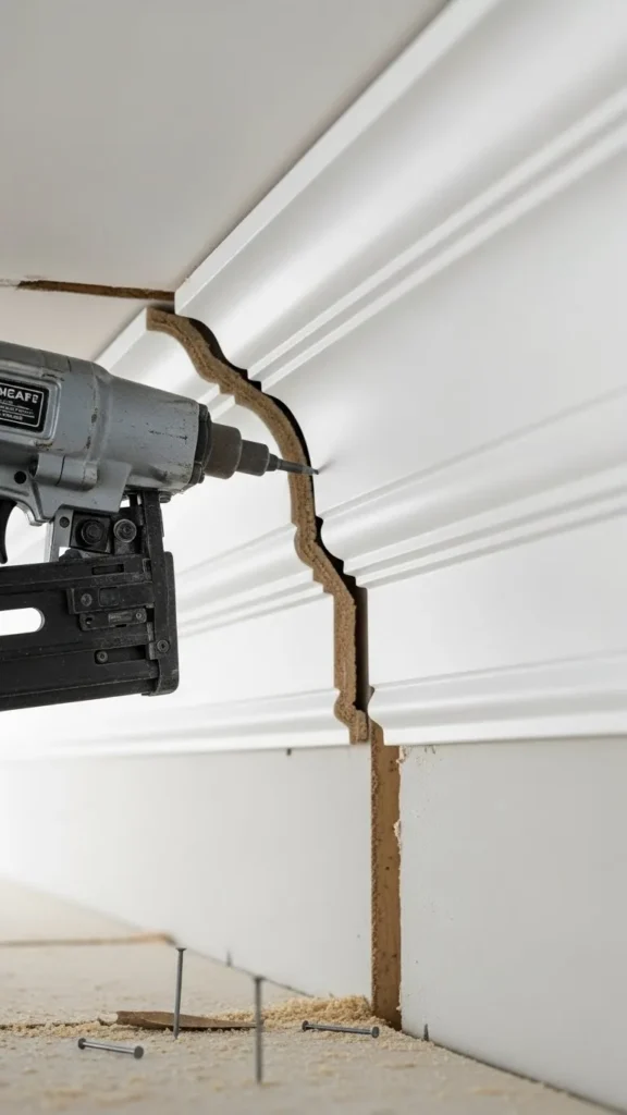 Installing the Molding Cleanly and Securely