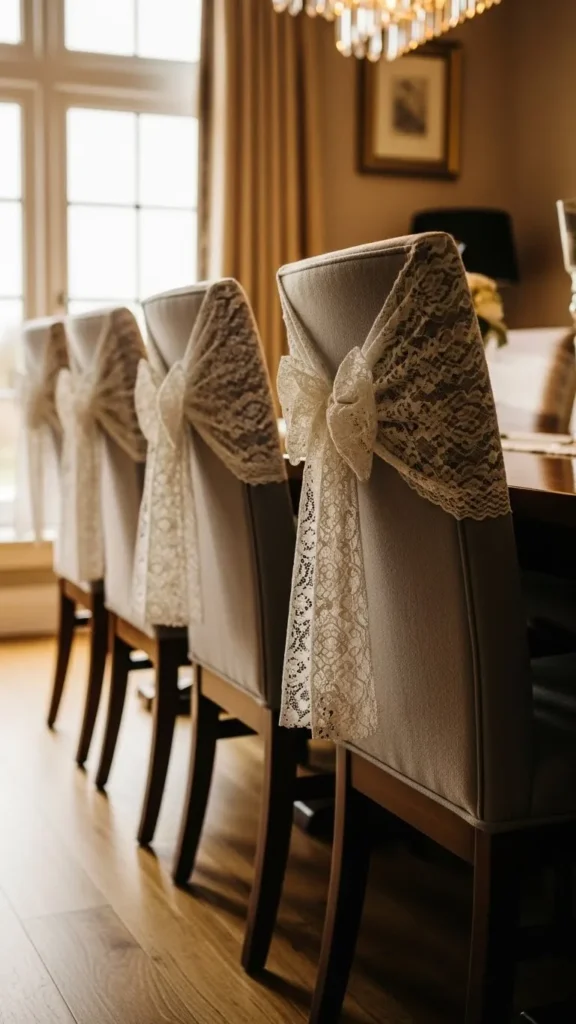 Lace Chair Sashes