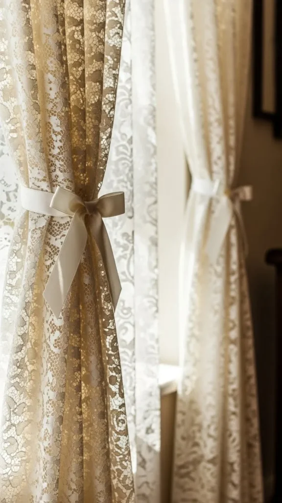  Lace Curtain Tiebacks
