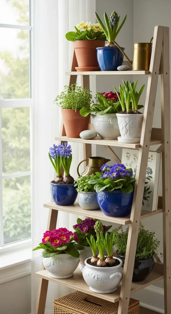 Ladder Shelf for Plants