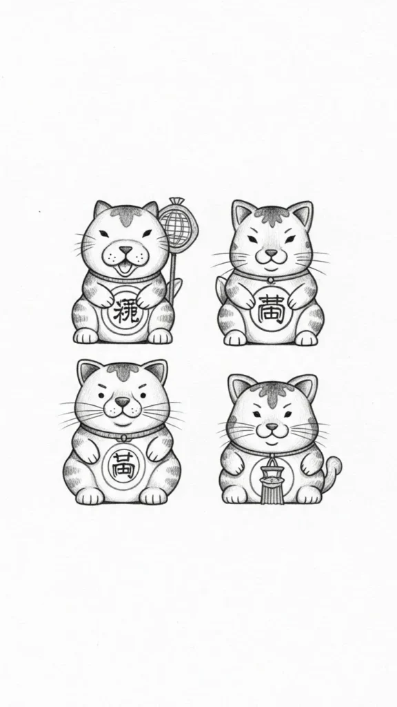 Lucky Animal Sketches