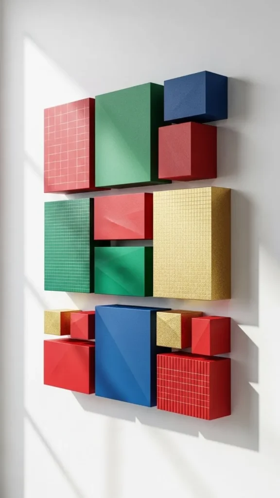 Lucky Color Block Art