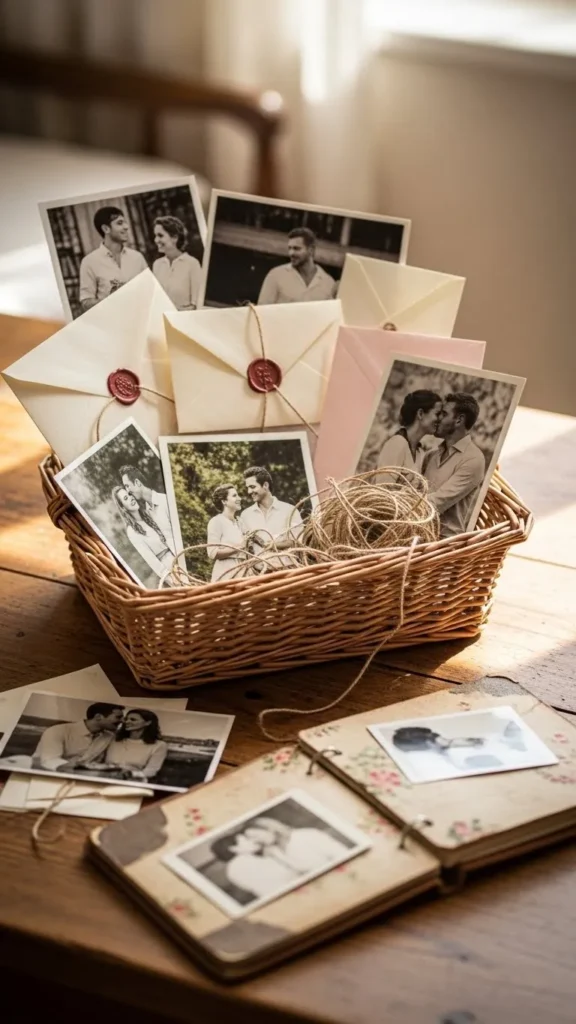 Memory Lane Photo Basket