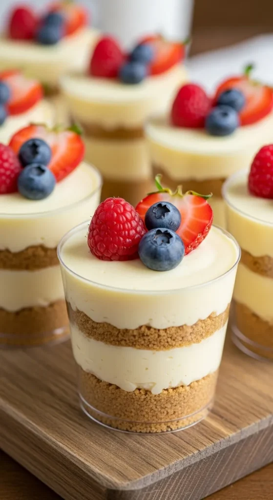 Mini Cheesecake Cups