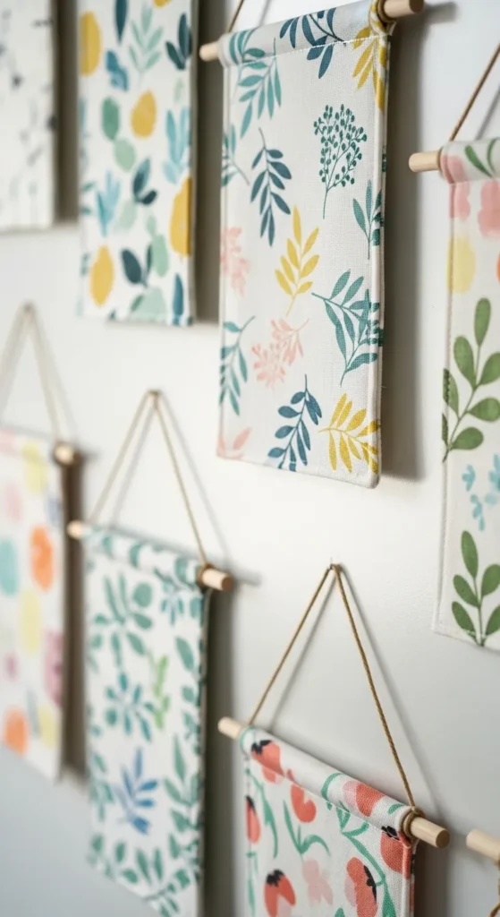 Mini Fabric Wall Hangings