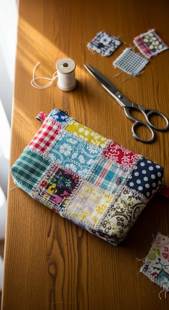 Mini Patchwork Charm Bags