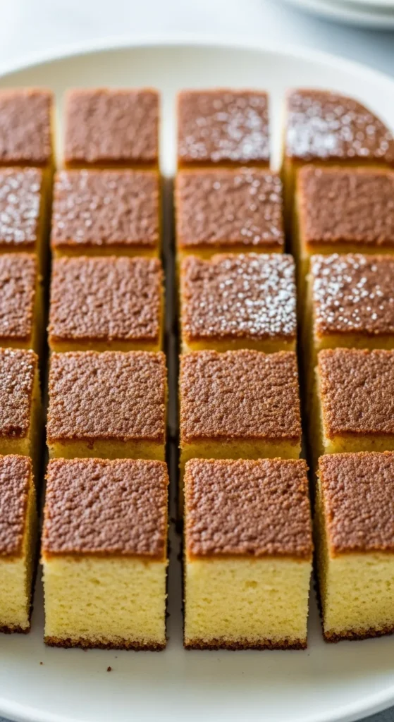 Mini Pound Cake Cubes