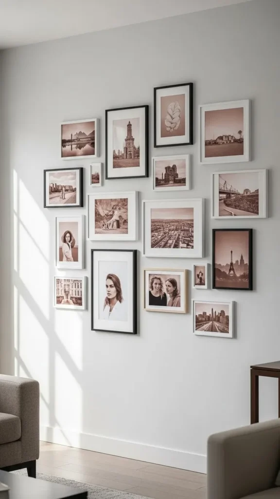 Monochrome Color Theme Wall