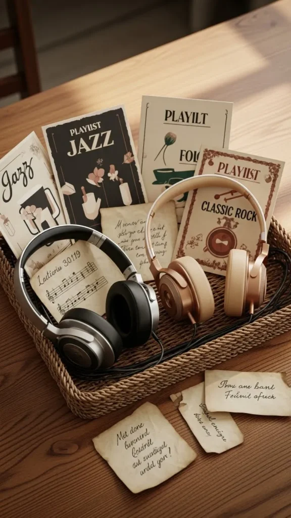 Music and Memories Basket