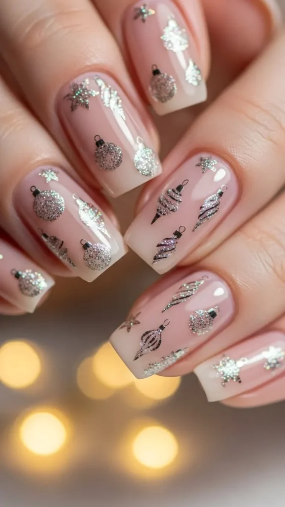 Ornament Shape Nail Stickers