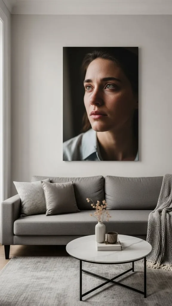 Oversized Statement Print