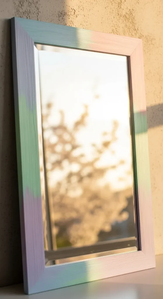 Paint-Dipped Frame Mirror