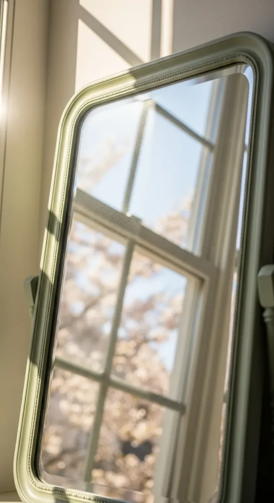 Painted Edge Detail Mirror