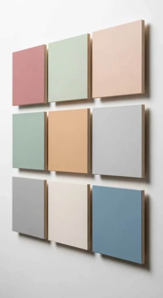 Painted Masonite Panels