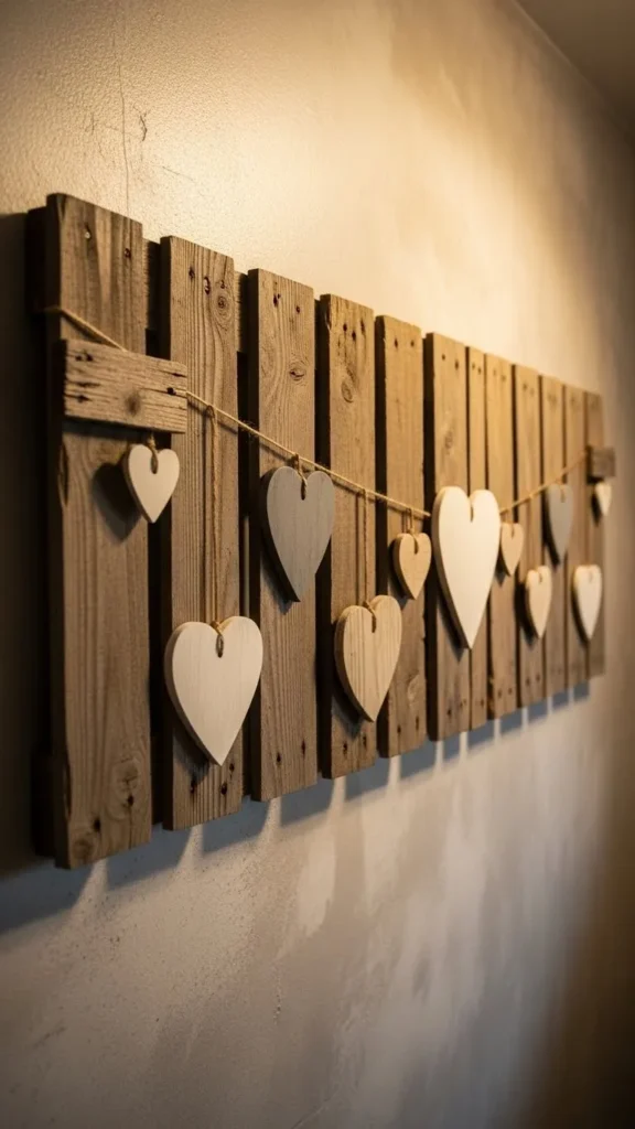 Pallet Wood Love Banner