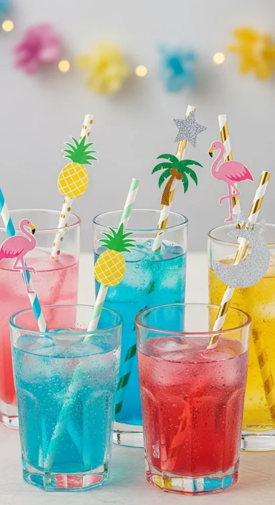 Paper Straw Toppers