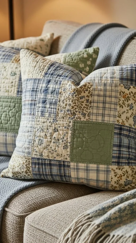 Patchwork Fabric Covers