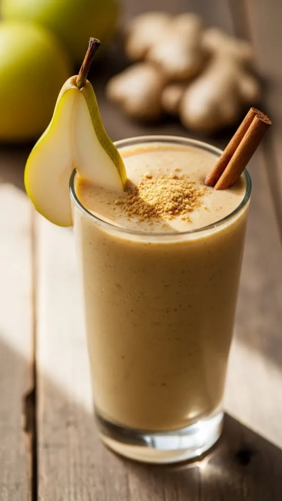 Pear Ginger Smoothie