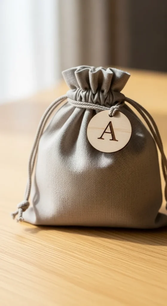 Personal Initial Tag Bags
