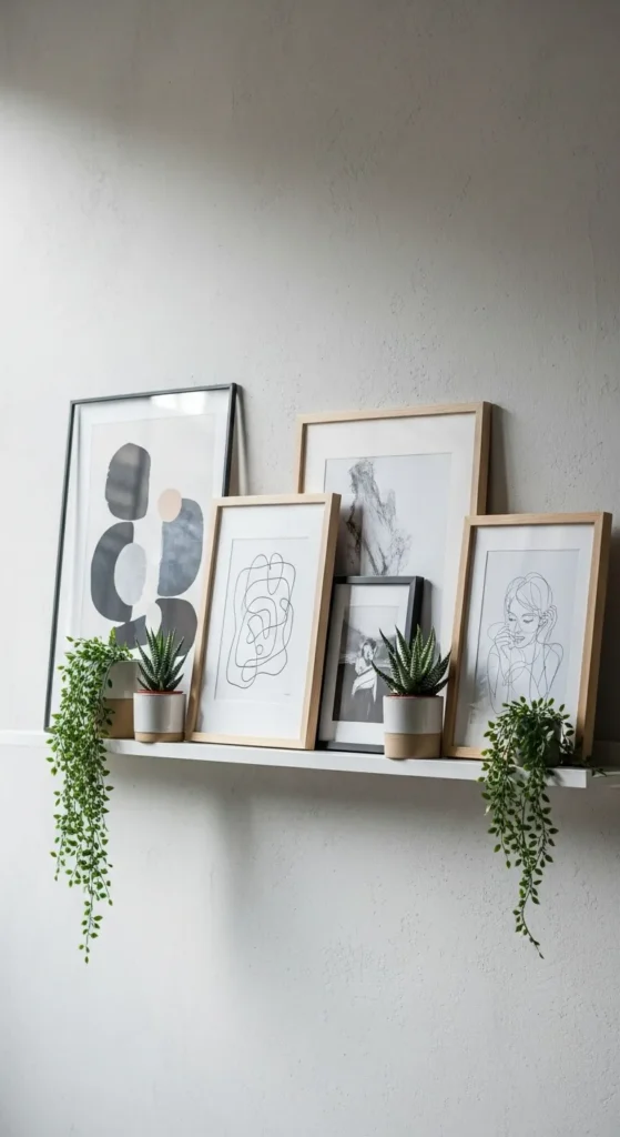 Picture Ledge From Scrap Wood