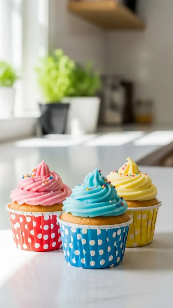 Polka Dot Cupcake Liners