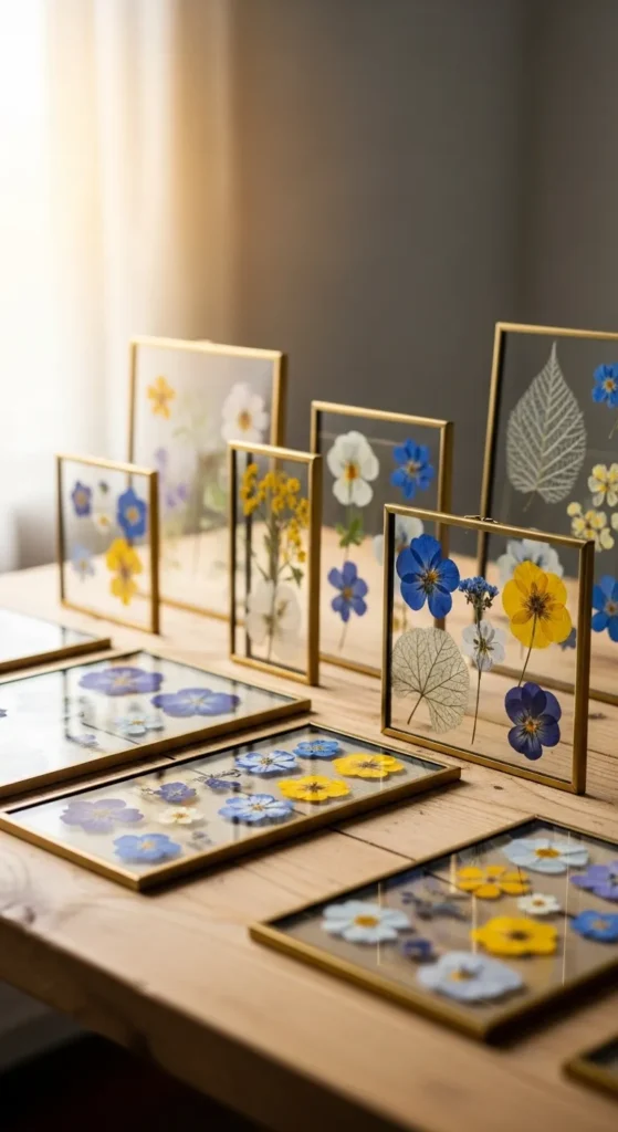 Pressed Flower Wall Art