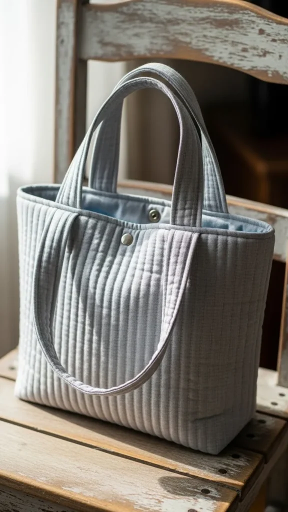  Quilted Fabric Tote